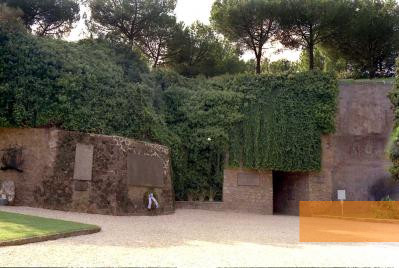 Image: Rome, 2000, Entrance to the Ardeatine Cave, Mario Setter