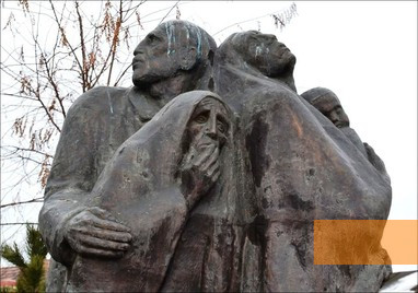 Image: Târgu Mures, 2012, detailed vie of the Holocaust memorial, Jutka Simon