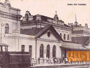 Image: Tighina, 1926, Railway station, public domain