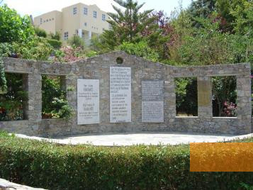 Image: Kandanos, 2004, Memorial to those who were murdered on June 3, 1941, Alexios Menexiadis