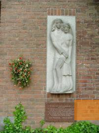 Image: Haaren, 2006, Relief at the main entrance, Andreas Pflock