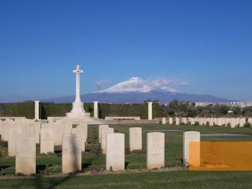 Image: Catania, 2005, Commonwealth military cemetery, British Consulate in Catania, Richard Brown
