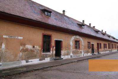 Image: Terezín, 2009, Administration block in the Small Fortress, Stiftung Denkmal, Anja Sauter