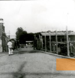 Image: Wernigerode, 1944, Entrance to the »Richard« satellite camp, Mahn- und Gedenkstätte Wernigerode