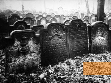 Image: Berlin, undated, Old Jewish cemetery pior to its destruction, Stiftung Neue Synagoge Berlin - Centrum Judaicum, Berlin