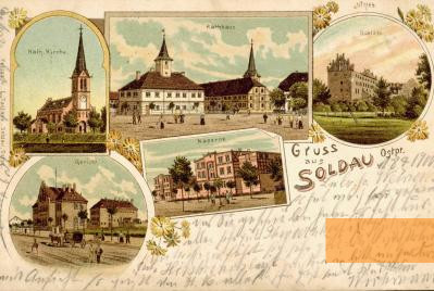 Image: Soldau, undated, Historical postcard, Franciszek Skibicki