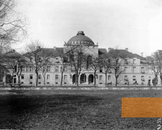Image: Augsburg, about 1920, The synagogue shortly after its completion, Stiftung Jüdisches Kulturmuseum Augsburg-Schwaben, Heinz Glässel