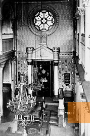 Image: Kippenheim, before 1938, Interior of the synagoge, Förderverein ehemalige Synagoge Kippenheim