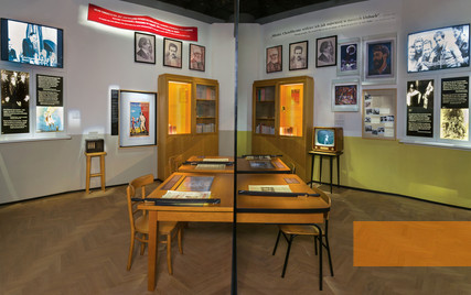 Image: Warsaw, 2014, View of the core exhibition: »Postwar Years«, Muzeum Historii Zydów Polskich POLIN, M. Starowieyska, D. Golik