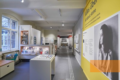 Image: Berlin, 2018, View of the exhibiton »All about Anne«, Anne Frank Zentrum, Gregor Zielke