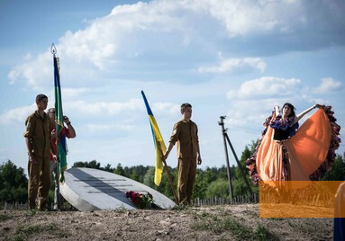 Image: Divoshin, 2019, Inauguration ceremony of the memorial, Anna Voitenko