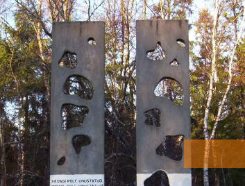Image: Ereda, 2004, Detailed view of the memorial, Stiftung Denkmal