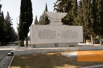Bild:Saloniki, 2017, Holocaustdenkmal auf dem jüdischen Friedhof, Christian Herrmann