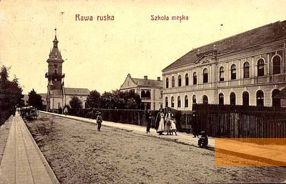 Bild:Rawa-Ruska, o.D., Ansicht der Stadt vor dem Zweiten Weltkrieg, gemeinfrei