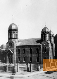 Image: Rastenburg, undated, View of the New Synagogue, Yad Vashem