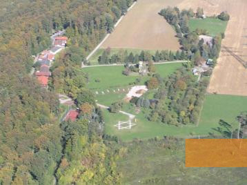Image: Neckarzimmern, 2004, Aerial view of the memorial grounds, Martin Maier