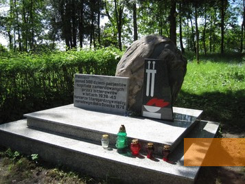 Image: Kocborowo, 2010, Memorial stone for the murdered children, Szpital dla Nerwowo i Psychicznie Chorych w Starogardzie Gdańskim