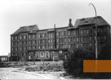Image: Hamburg, May 1945, Bullenhuser Damm school, damaged by bombs, Museet for Danmarks Frihedskamp