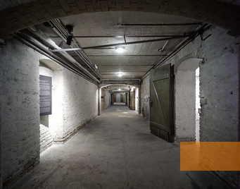 Image: Berlin, 2013, Cellar corridor at the former prison, Gedenkort Papestraße, Harry Weber