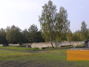 Image: Łambinowice, 2006, Remains of buildings at the former Stalag 318/VIII F (344) camp, Centralne Muzeum Jeńców Wojennych w Łambinowicach-Opolu