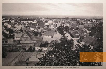 Image: Mariampolė, around 1915/16, Panoramic view of the city, Tomasz Wisniewski Collection