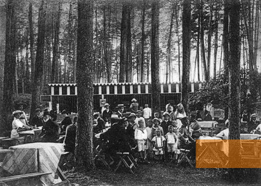 Image: Mikytai, about 1910, Forest tavern, www.bildarchiv-ostpreussen.de