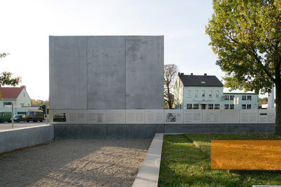 Image: Saarbrücken, 2008, Reverse side of the »Hotel of Memory« memorial, Stiftung Denkmal, Johannes-Maria Schlorke