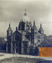 Image: Breslau, before 1938, The New Synagogue, Herder-Institut Marburg, Bildarchiv