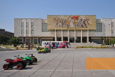 Image: Tirana, 2009, Façade of the museum, Predrag Bubalo