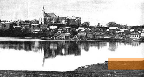 Image: Telšiai, 1937, View onto the town, postcard