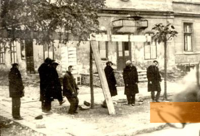 Bild:Odessa, 1941, Hinrichtung in Odessa, Yad Vashem