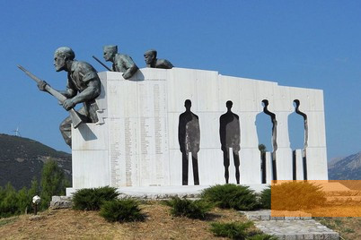Image: Distomo, 2011, Memorial alongside the road to Athens, Albtalkourtaki 