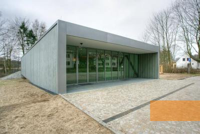 Image: Ravensbrück, 2008, The visitor centre, completed in 2007, Stiftung Denkmal
