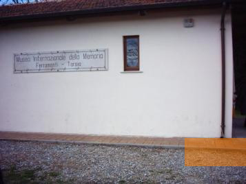 Image: Ferramonti di Tarsia, 2004, Entrance to the Ferramonti Museum, ITIS Matera