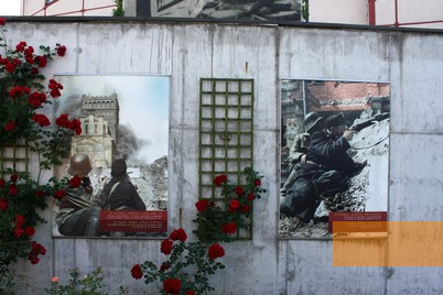 Image: Warsaw, 2013, Large-sized colour pictures in the museum's garden, Stiftung Denkmal