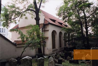 Bild:Prag, 2003, Pinkas-Synagoge, Židovské muzeum v Praze, Dana Cabanová