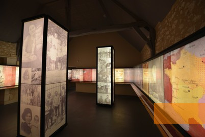 Image: Maillé, 2014, Exhibition in the House of Remembrance, Maison du Souvenir