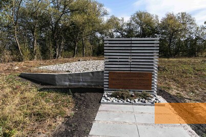 Image: Vakhnivka, 2019, New memorial at the Jewish cemetery, Stiftung Denkmal, Anna Voitenko