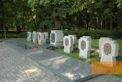 Image: Westerplatte, 2008, Headstones of Polish soldiers who defended Westerplatte, Don Cameron