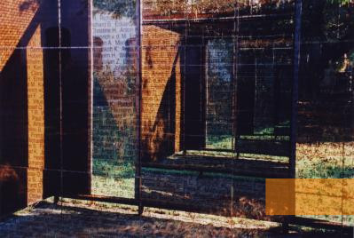 Image: Andernach, 1996, View of the Container through the narrow glass windows, Paul Petzel