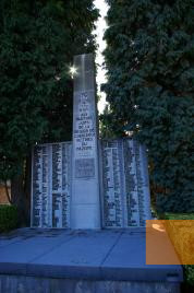 Bild:Charleroi, 2009, Das 1964 enthüllte Denkmal für die Juden aus Charleroi, Jacques Gurnicky