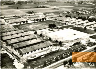 Image: Compiégne, undated, Aerial view of the camp, Mémorial de l'internement et de la déportation Camp de Royallieu