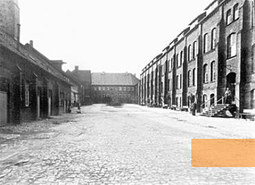 Image: Moringe, undated, Roll call square at the Moringen concentration camp, KZ-Gedenkstätte Moringen