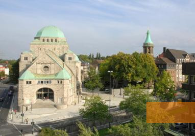Image: Essen, 2010, Exterior view of the Old Synagogue in Essen, Stadtbildstelle Essen