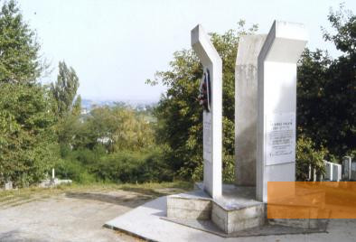 Image: Dorohoi, 2005, Holocaust Memorial at the Jewish cemetery, Stiftung Denkmal, Roland Ibold