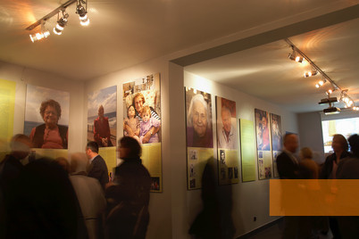 Image: Oświęcim, 2012, View of the special exhibition »New Life«, Centrum Żydowskie w Oświęcimiu