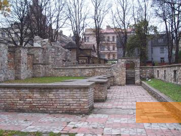 Bild:Riga, 2005, Die Ruinen der Großen Choralsynagoge, Stiftung Denkmal, Adam Kerpel-Fronius