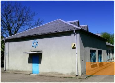 Image: Klaipėda, 2009, The Jewish community centre. It is located on the same site on the cemetery on which the mortuary once stood, Peter Bork