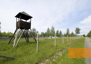 Image: Łambinowice, 2006, Reconstructed guard tower of Stalag 318/VIII F (344), Centralne Muzeum Jeńców Wojennych w Łambinowicach-Opolu