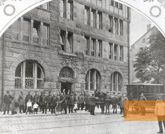 Image: Dortmund, 1907, Steinwache police headquarters, Stadtarchiv Dortmund